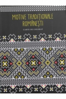 Motive traditionale romanesti. Carte de colorat