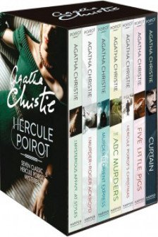 Agatha Christie Poirot Series 7 Books Collection Box Set