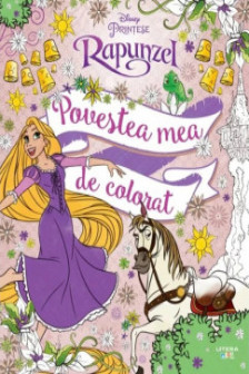 Disney Printese. Rapunzel. Povestea Mea De Colorat