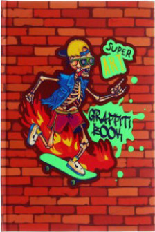 Graffiti book. Скелетон
