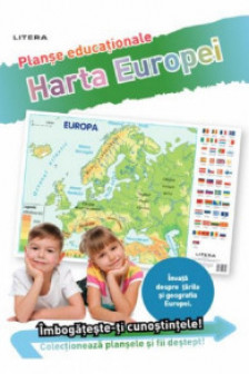 HARTA EUROPEI (planse educationale infoliate)