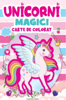 Unicorni magici carte de colorat