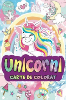 Unicorni carte de colorat