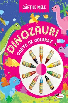 Cartile mele de colorat. Dinozauri