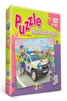 Puzzle 120 Masina de Politie