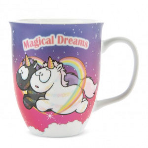 Cana NICI Porcelain mug unicorns Star Bringer & Moon Keeper, 360 ml 48650