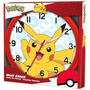 Ceas pu copii POK Wall clock, Pikachu POK3159