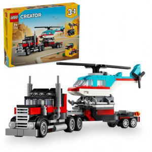 Lego 31146 FLATBED TRUCK WITH HELICOPTER CREATOR