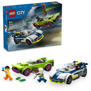Lego 60415 POLICE CAR AND MUSCLE CAR CHASE CITY