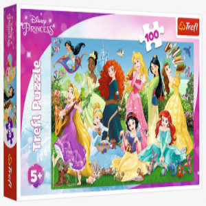 Trefl 16417 Puzzles - 100 - Charming Princesses   Disney Princess