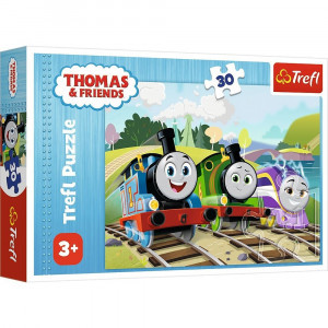 Trefl 18294 Puzzles - 30 - Happy Thomas / Thomas and Friends