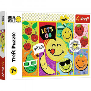 Trefl 13297 Puzzles - 200 - Happy Smiley / Smiley