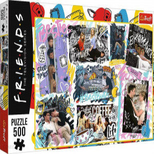 Trefl 37418 Puzzles - 500 - Friends - Collage