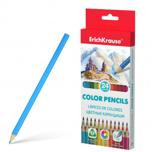 49888 Creioane colorate ErichKrause 24 colors