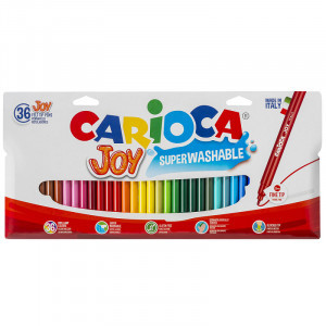 40556 Carioci CARIOCA Joy Paperboard Wallet 36pcs Felt Tip Pens