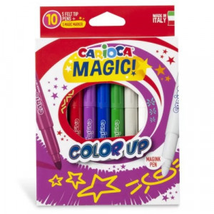 43181 Carioci CARIOCA Magic Color Up 10pcs Felt Tip Pens