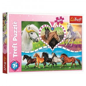 Trefl 13248 Puzzles - 200 - Beautiful horses