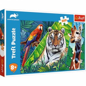 Trefl 23007 Puzzles - 300 - Amazing animals / Discovery Animal Planet