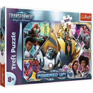 Trefl 23024 Puzzles - 300 - In the world of Transformers / Hasbro Transformers