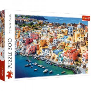 Trefl 37477 Puzzles - 500 - Procida, Campania, Italy