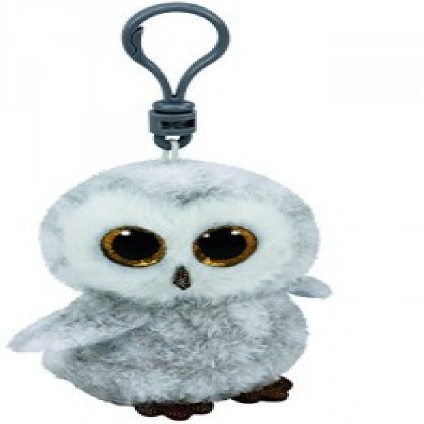 BB OWLETTE - white owl clip 8,5 cm TY35020/35007