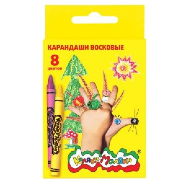 Set creioane color 8 cul  3+ Kaleaka-Maleaka