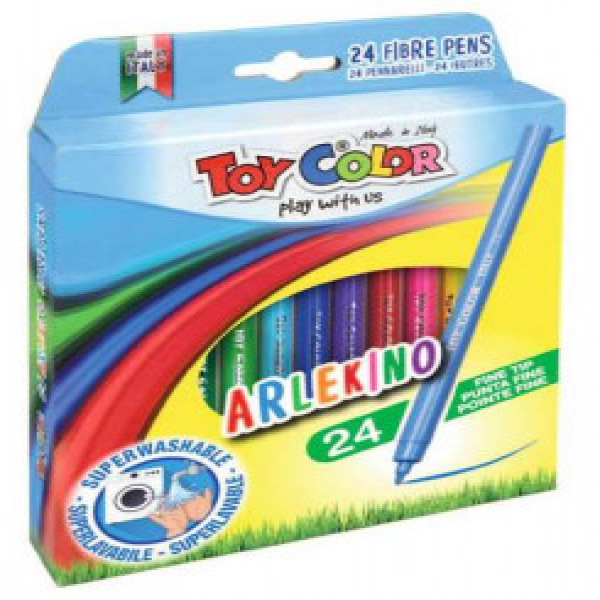 023 Carioci 12 cul superwashable Arlekino fibre pens