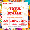 Librarius: Totul pentru școală!