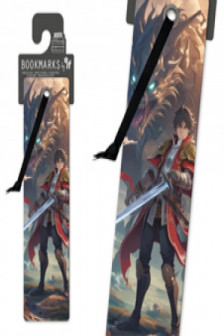 Manga Bookmarks: Warrior & Dragon
