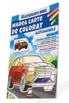 Marea cartea de colorat Automobile