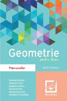 Memorator de geometrie pentru liceu