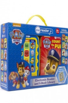 Nickelodeon PAW Patrol Chase Skye Marshall and More! - Electronic Me Reader Jr. 8 Sound Book Library