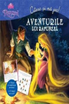 Aventurile lui Rapunzel. Citesc si ma joc. Disney