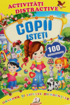 Activitati distractive Copii isteti. 100 autocolante