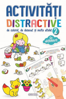 Activitati distractive de colorat de desenat 2