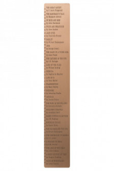 Bucket List Bookmark