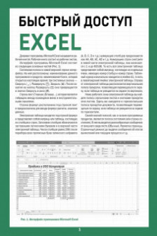 Быстрый доступ. Excel: таблицы формулы секреты. Шпаргалка-буклет для начинающих