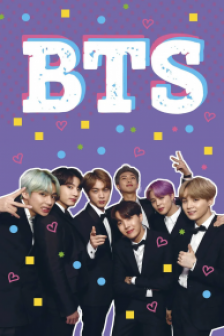 Блокнот BTS. Твой яркий проводник в корейскую культуру! (формат А5 мягкая обложка)