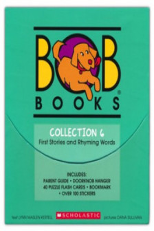 Bob Books Collection 6: 6 Books Box Set [First Stories and Rhyming Words]