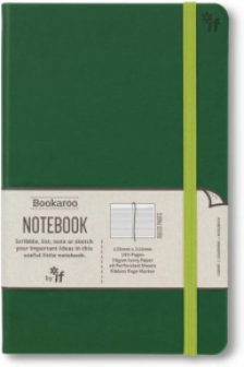 Bookaroo Notebook A5 Journal Forest Green