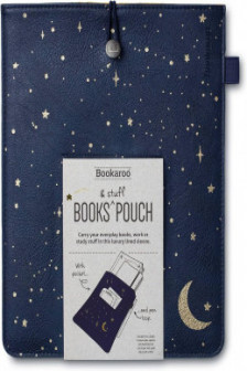 Bookaroo Books & Stuff Pouch Moon & Stars
