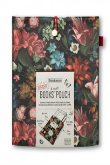 Bookaroo Books & Stuff Pouch Dark Floral