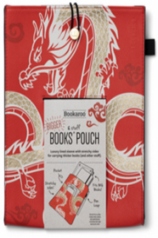 Bookaroo Books & Stuff Pouch Warrior Dragon