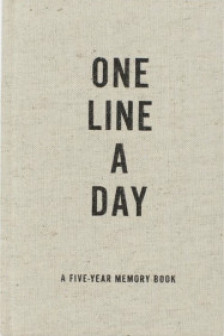 Canvas One Line A Day: A Five-Year Memory Book