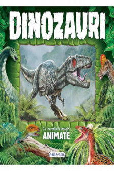 Carte cu imagini animate - Dinozauri