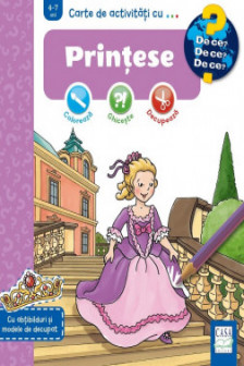 Carte de activitati cu .... Printese