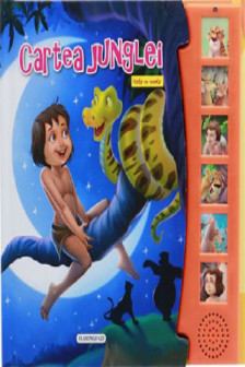 Cartea Junglei Carte cu sunete