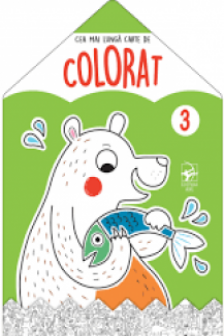 Cea mai lunga carte de colorat.(3) Ursul
