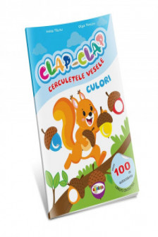 Clap - Clap cerculete vesele. Culori