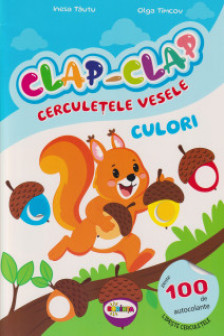 Clap - Clap cerculete vesele. Culori